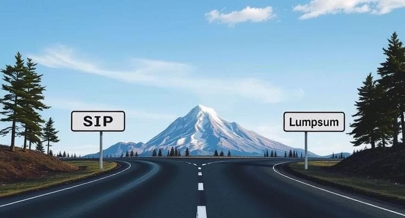 Illustration image for SIP vs Lumpsum – Which is Better?